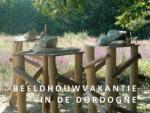 Creatieve vakantie 2012: Beeldhouwen in Frankrijk